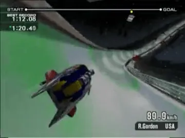 ESPN International Winter Sports 2002 screen shot game playing